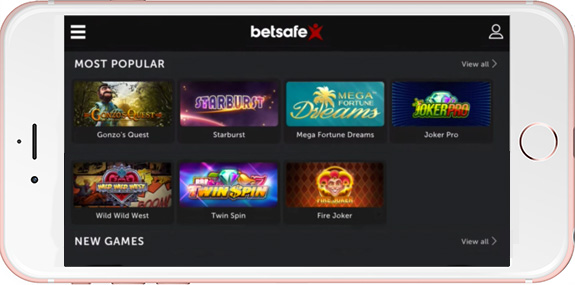 Betsafe Casino on Mobile
