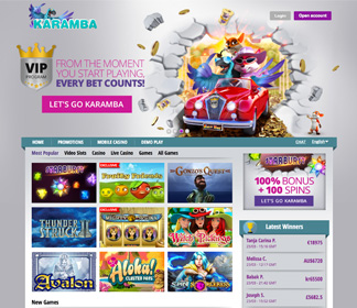 Karamba Casino - Reviews and Bonuses