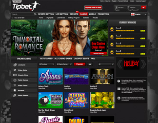 Tipbet Casino - Reviews and Bonuses